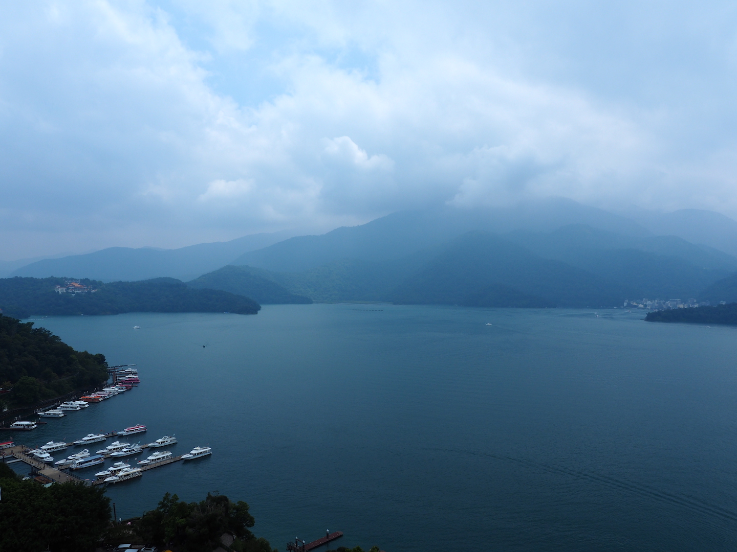 南投:日月行館，俯瞰日月潭